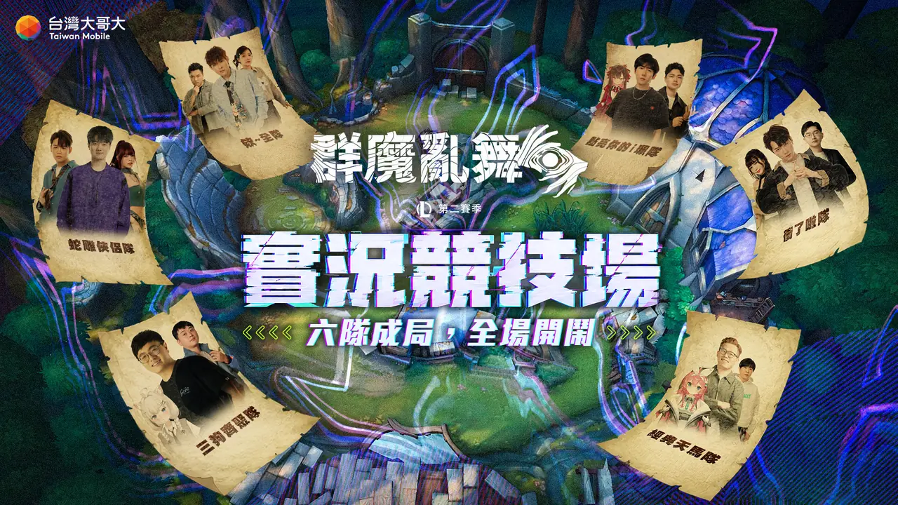 群魔亂舞實況競技場合作案例